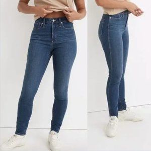 Madewell Curvy High Rise Skinny Jeans Coronet Wash  NG284 sz 30